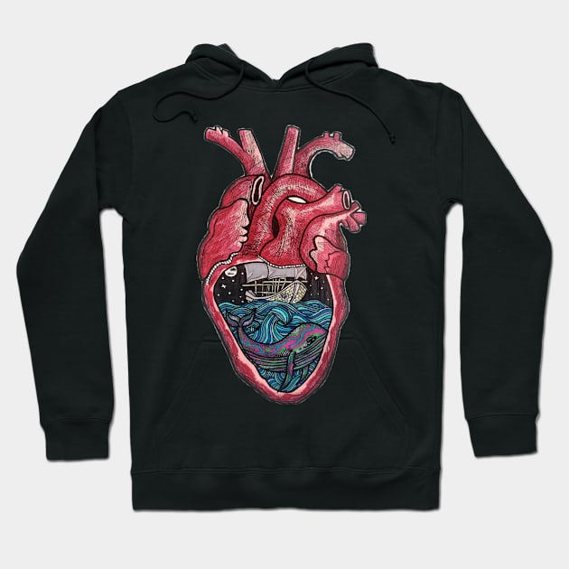 World Within Hoodie by Art by Rory 